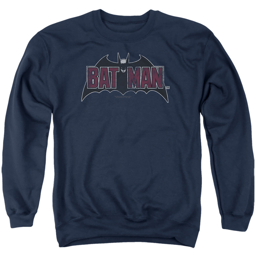 Vintage Bat Logo On Navy