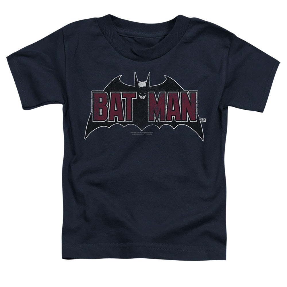Vintage Bat Logo On Navy