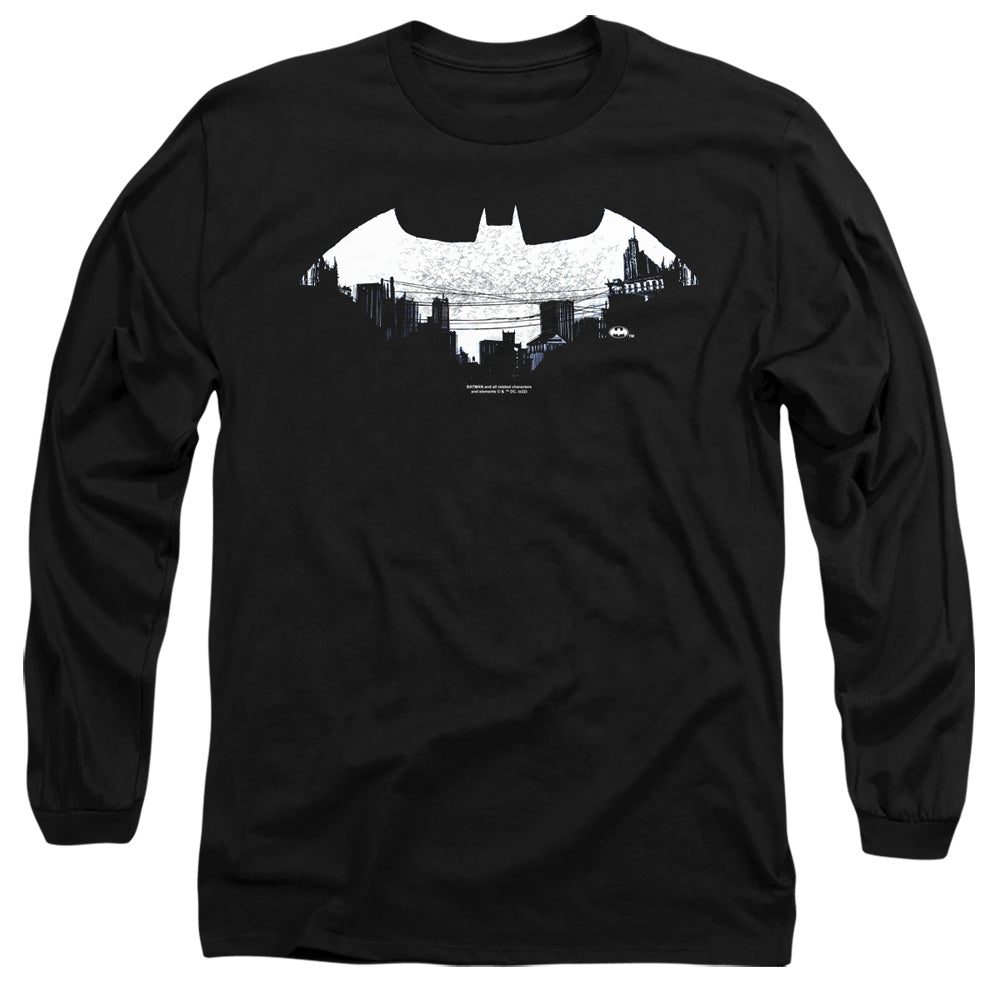 Bat Logo Cityscape