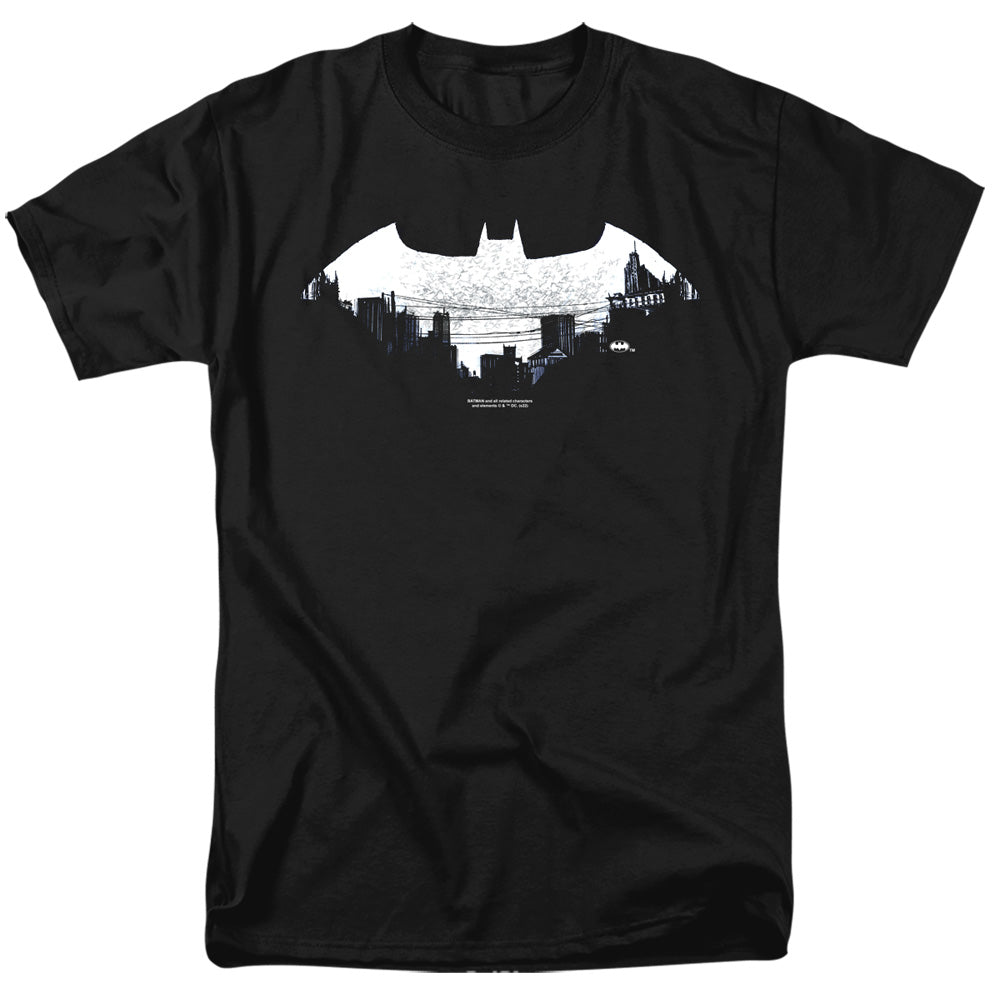 Bat Logo Cityscape
