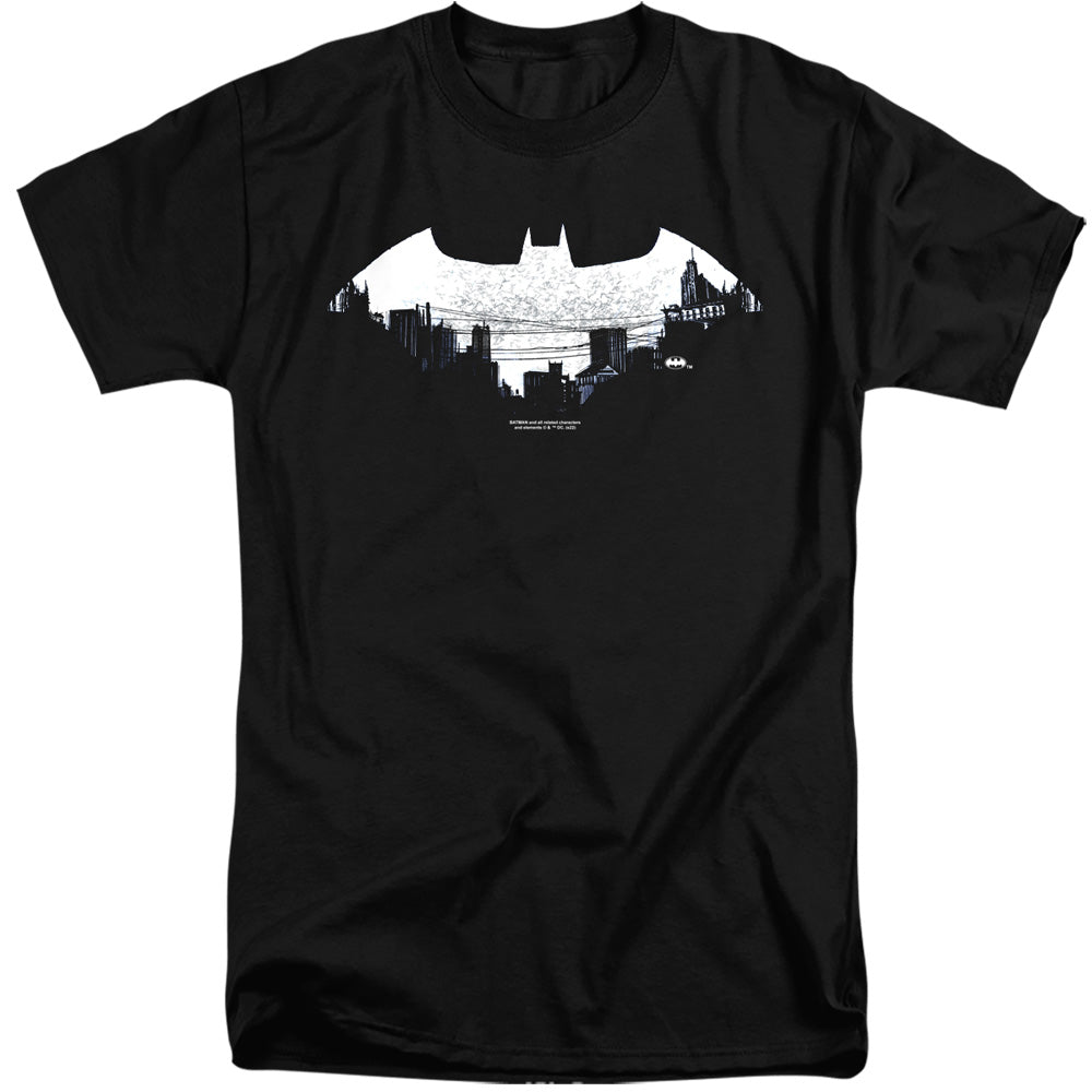 Bat Logo Cityscape