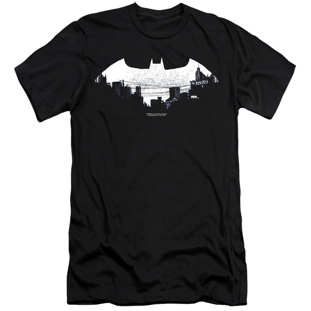 Bat Logo Cityscape