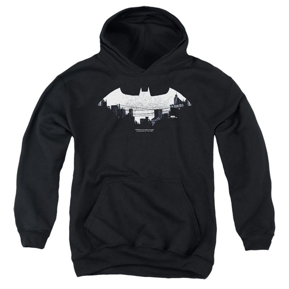 Bat Logo Cityscape