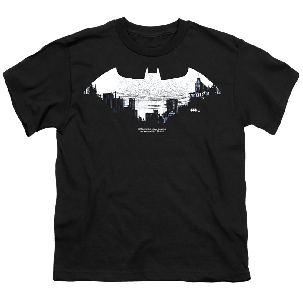 Bat Logo Cityscape