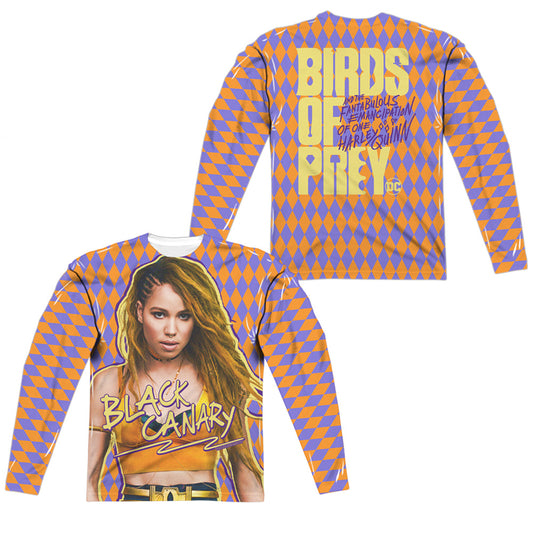 BIRDS OF PREY/BLACK CANARY (FRONT/BACK PRINT)