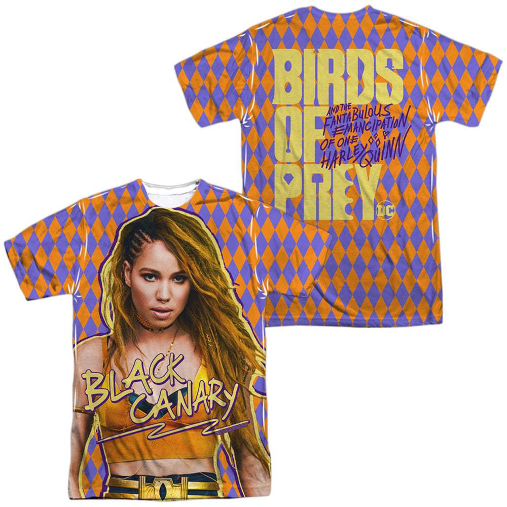 BIRDS OF PREY/BLACK CANARY (FRONT/BACK PRINT)
