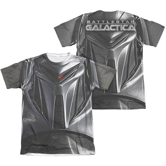 BSG/CYLON FACE (FRONT/BACK PRINT)