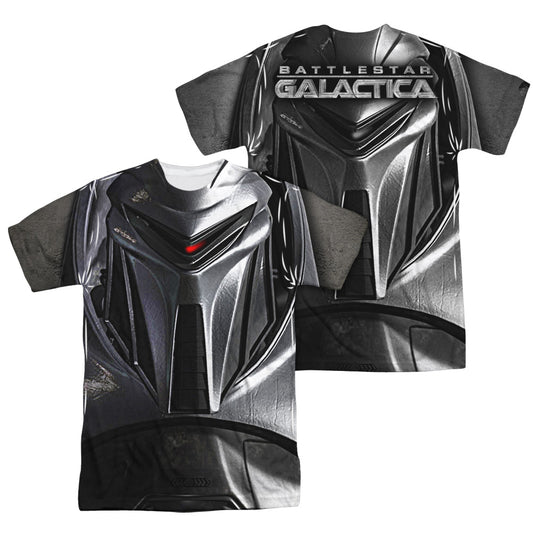 BSG/CYLON FACE (FRONT/BACK PRINT)