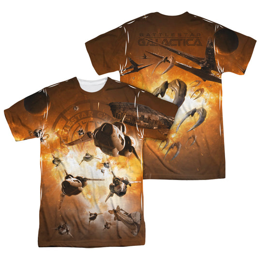 BSG/DOG FIGHT (FRONT/BACK PRINT)