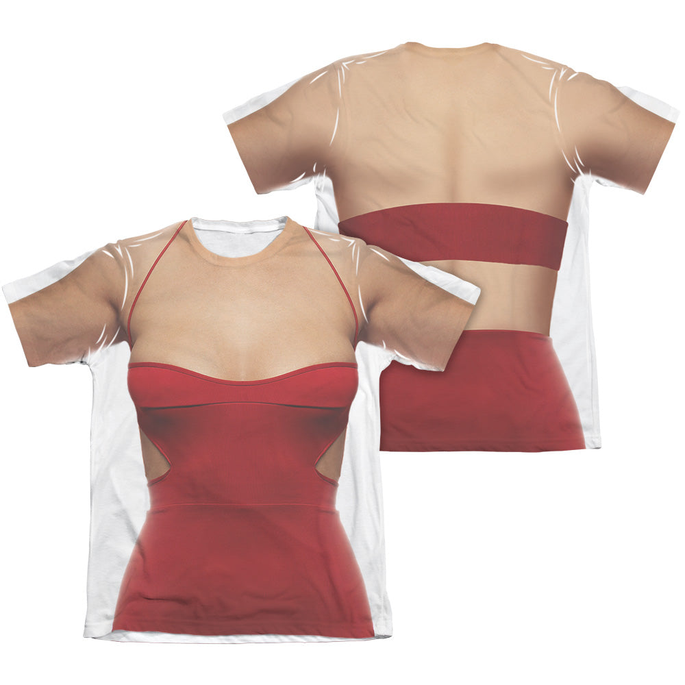 BSG (NEW)/RED DRESS (FRONT/BACK PRINT)
