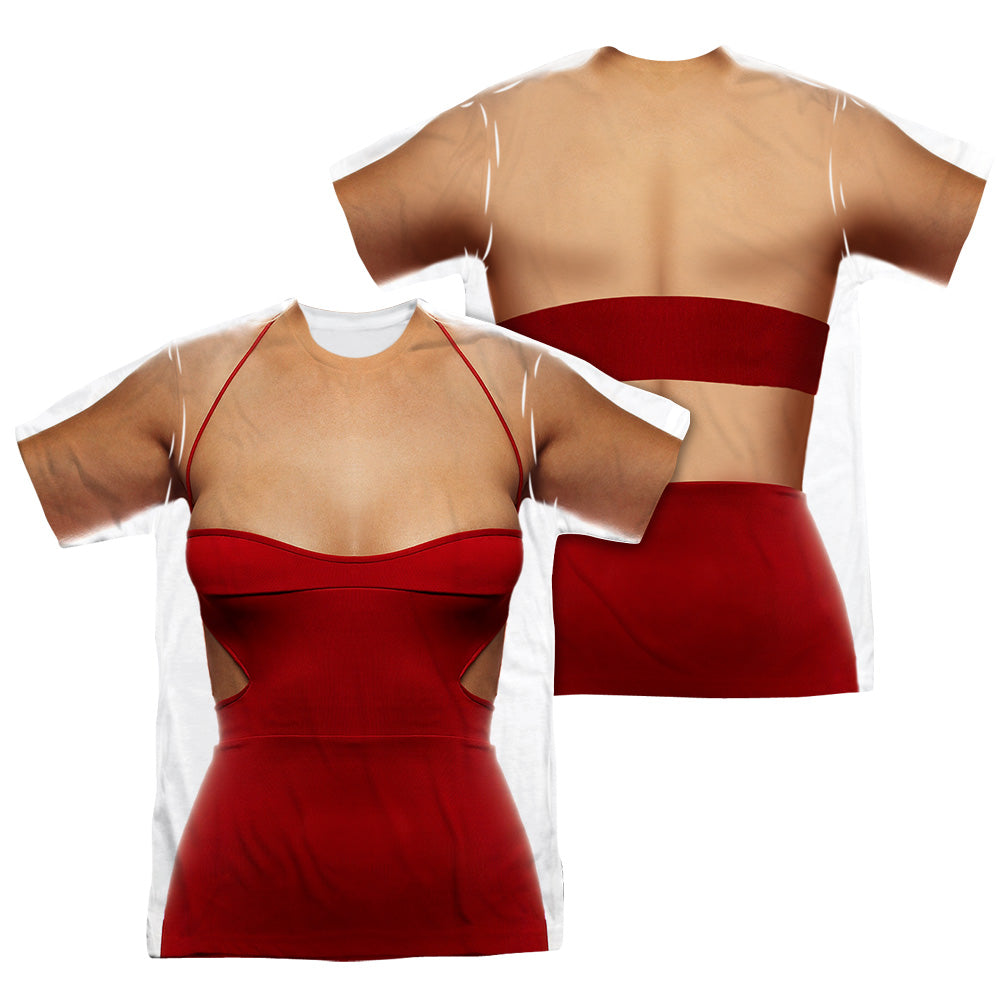 BSG (NEW)/RED DRESS (FRONT/BACK PRINT)