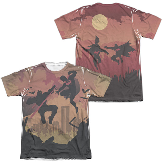 Silhouette Fight (Front/Back Print)