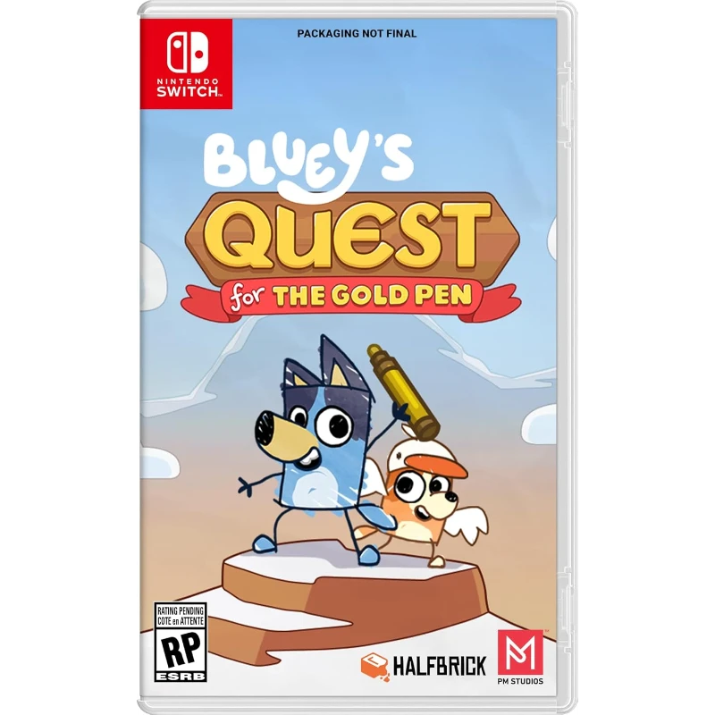 Bluey's Quest for The Gold Pen - Switch