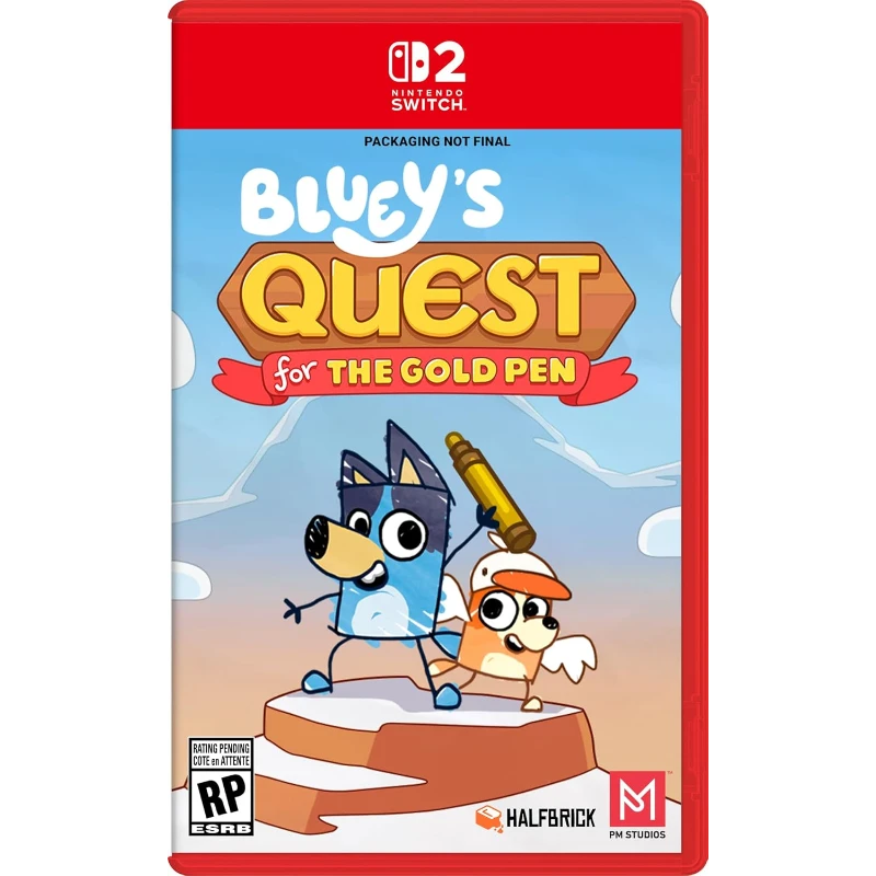 Bluey's Quest for The Gold Pen - Switch 2