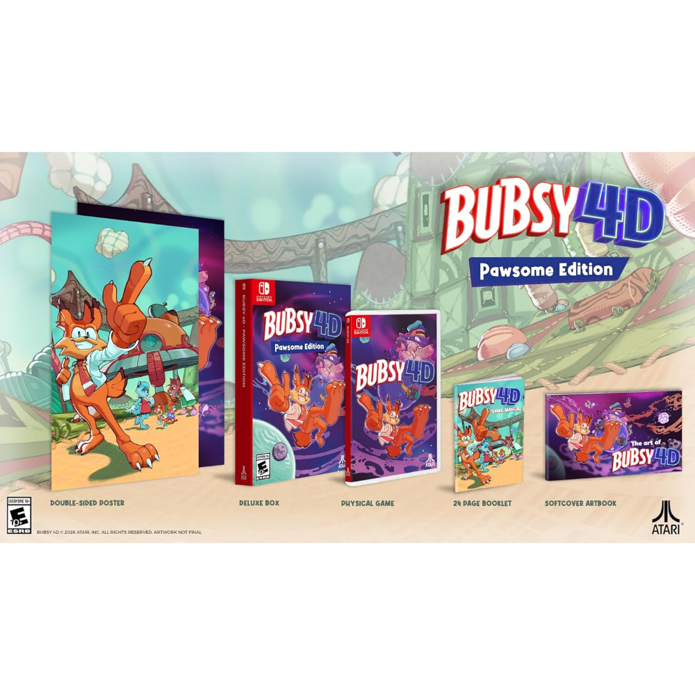 Bubsy 4D: Pawsome Edition - Switch