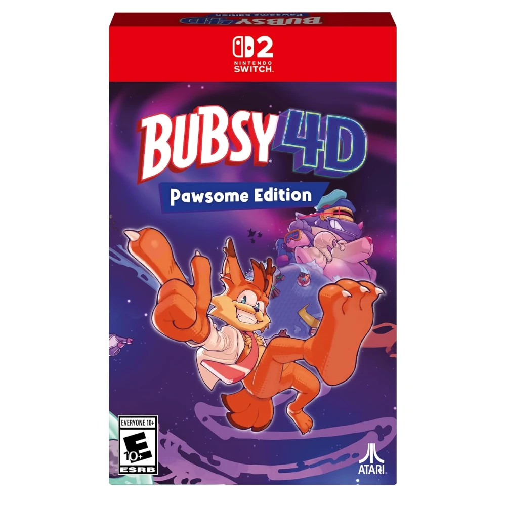Bubsy 4D: Pawsome Edition - Switch 2
