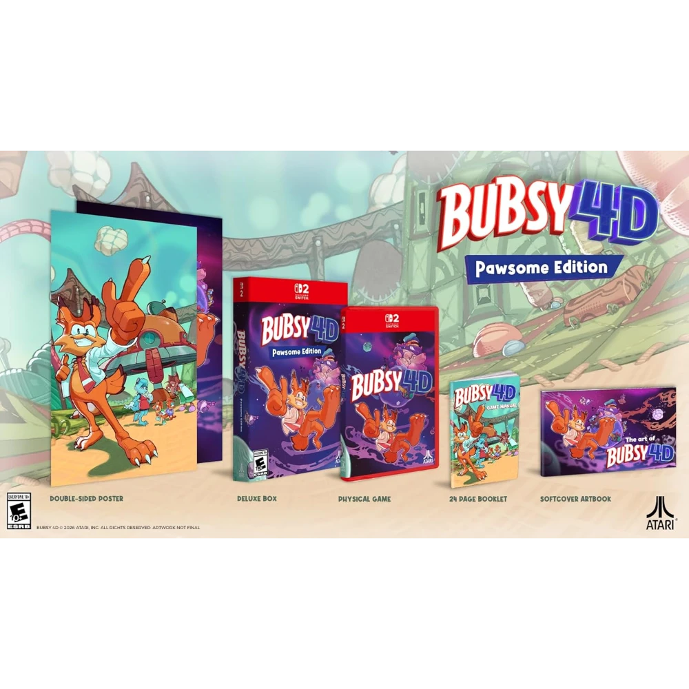 Bubsy 4D: Pawsome Edition - Switch 2