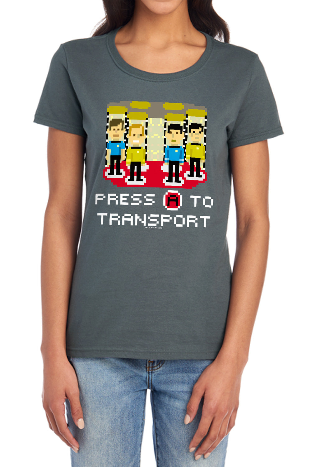 STAR TREK/PRESS A TO TRANSPORT