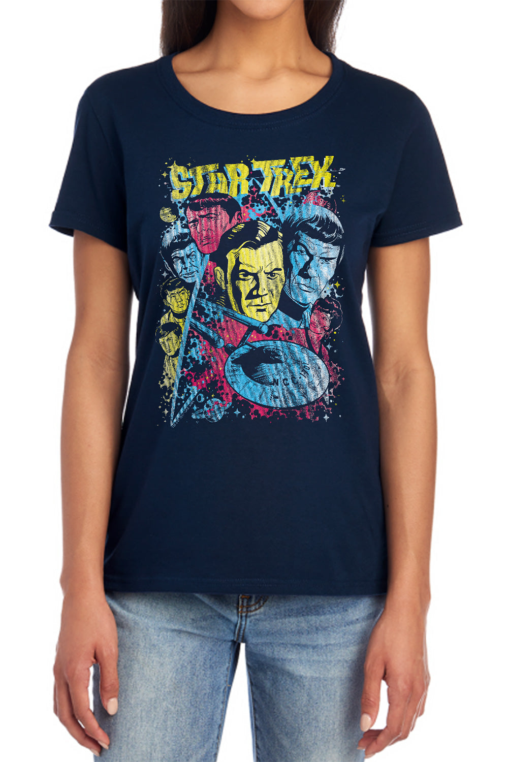 STAR TREK/CLASSIC CREW ILLUSTRATED