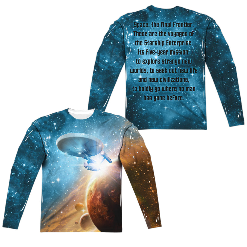 STAR TREK/FINAL FRONTIER (FRONT/BACK PRINT)