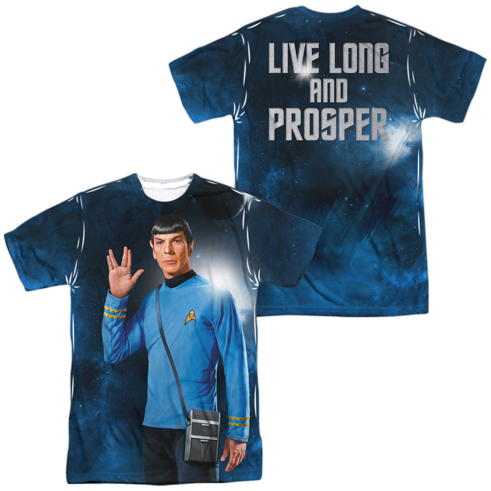 STAR TREK/LIVE LONG (FRONT/BACK PRINT)