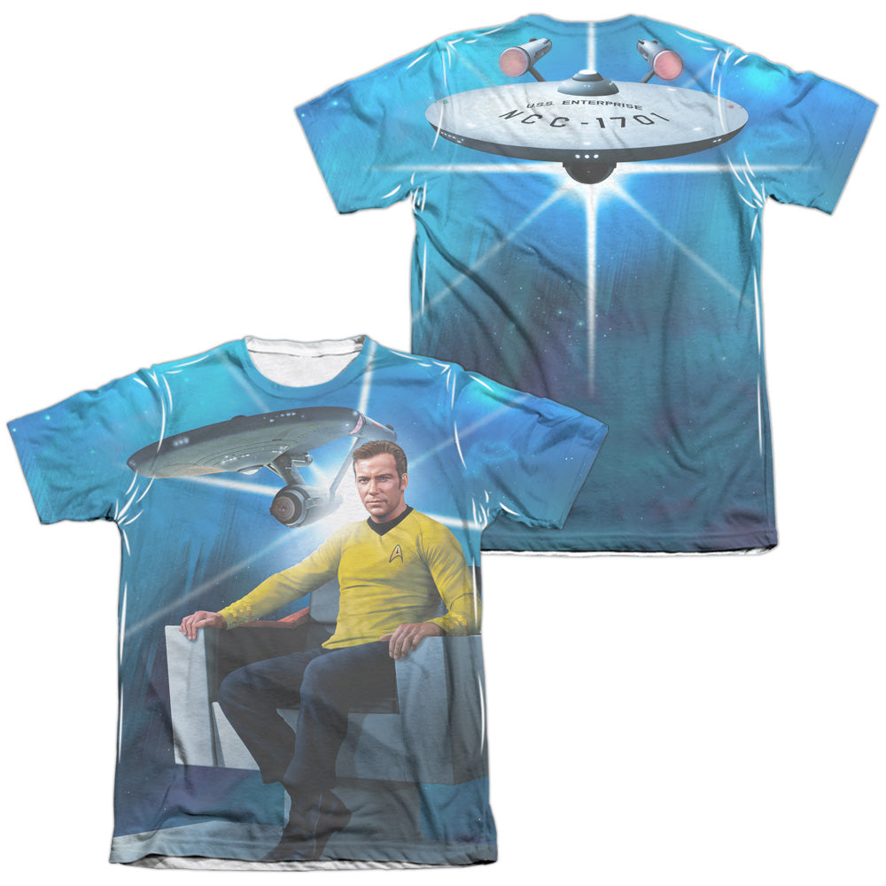 STAR TREK/KIRKS SHIP (FRONT/BACK PRINT)