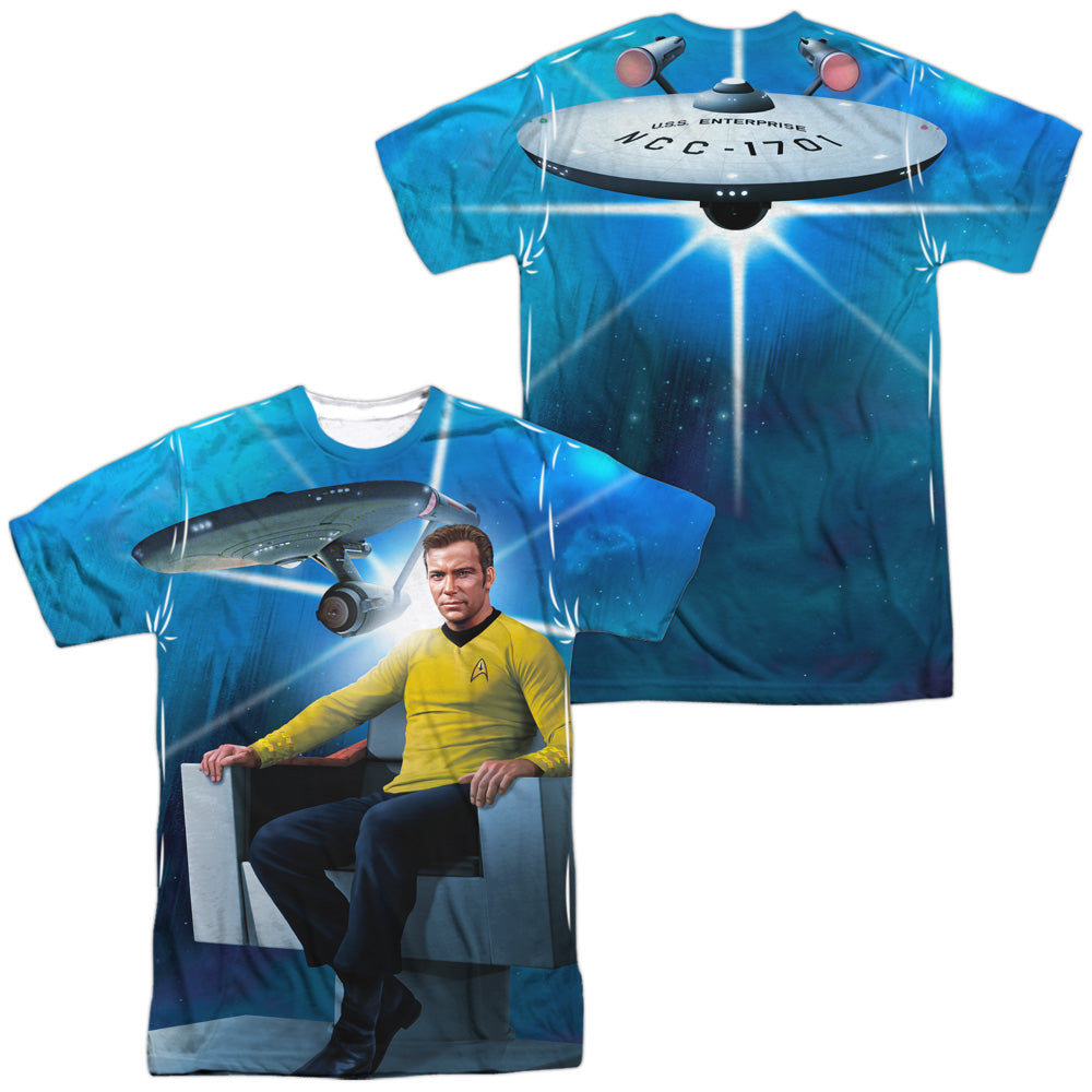 STAR TREK/KIRKS SHIP (FRONT/BACK PRINT)