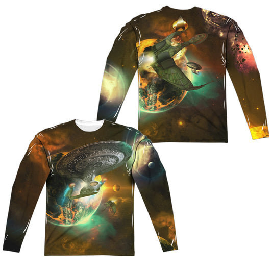 STAR TREK/BATTLE SHIPS (FRONT/BACK PRINT)