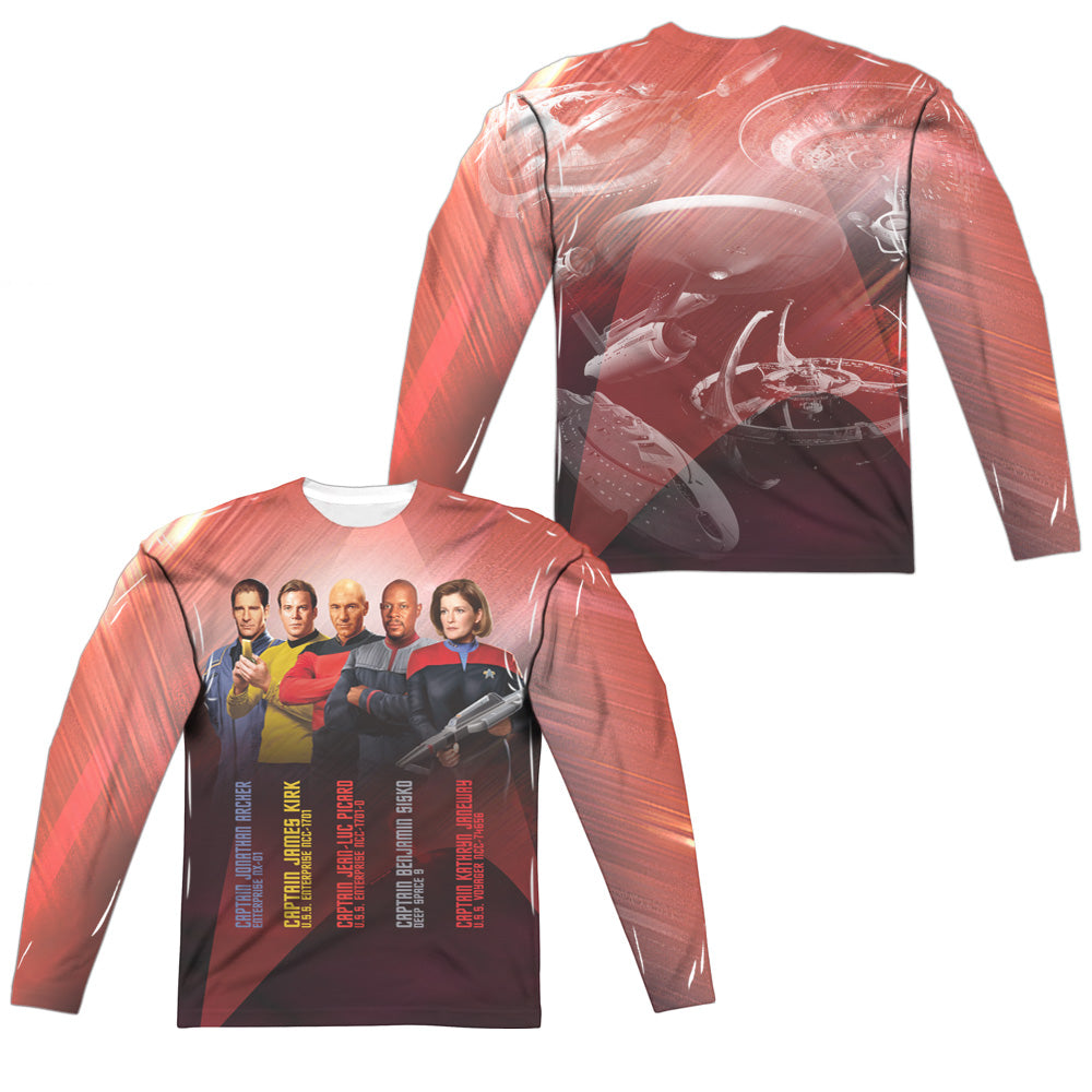 STAR TREK/CAPTAINS (FRONT/BACK PRINT)