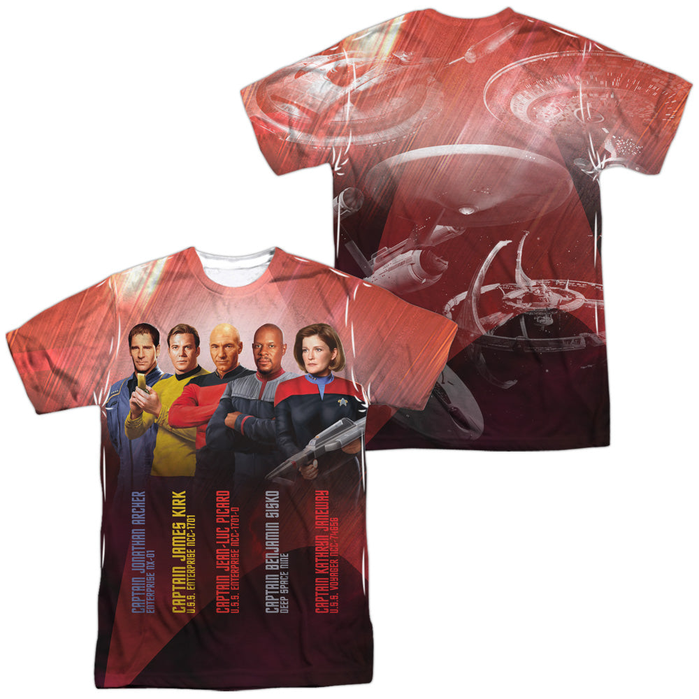 STAR TREK/CAPTAINS (FRONT/BACK PRINT)