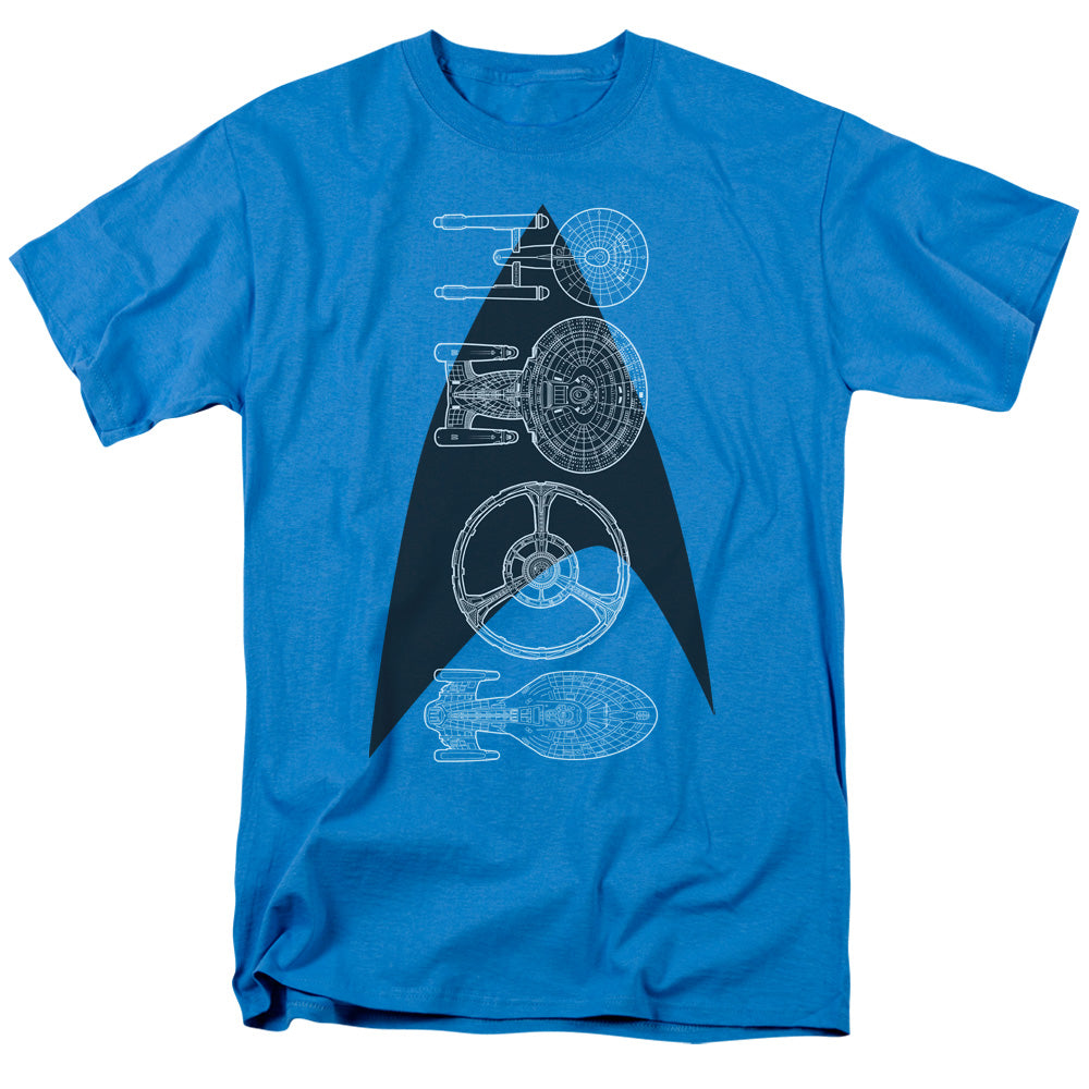 STAR TREK/LINE OF SHIPS