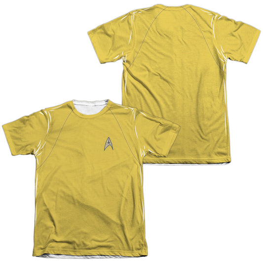 STAR TREK/TOS COMMAND UNIFORM (FRONT/BACK PRINT)