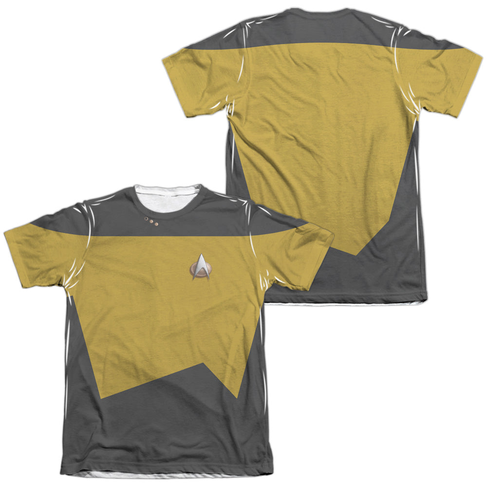 STAR TREK/TNG ENGINEERING UNIFORM (FRONT/BACK PRINT)
