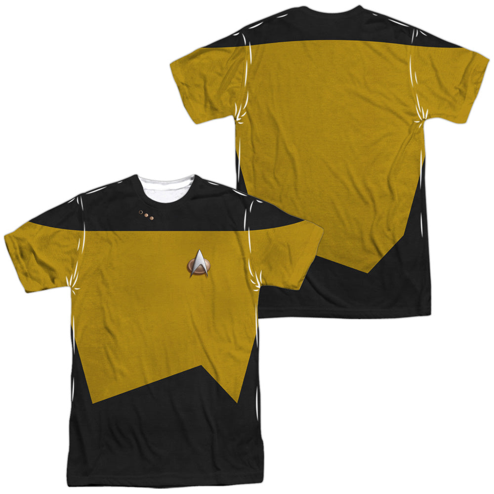 STAR TREK/TNG ENGINEERING UNIFORM (FRONT/BACK PRINT)