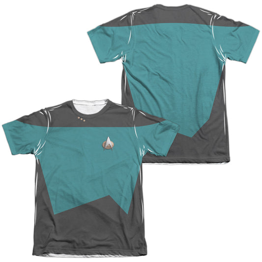 STAR TREK/TNG SCIENCE UNIFORM (FRONT/BACK PRINT)