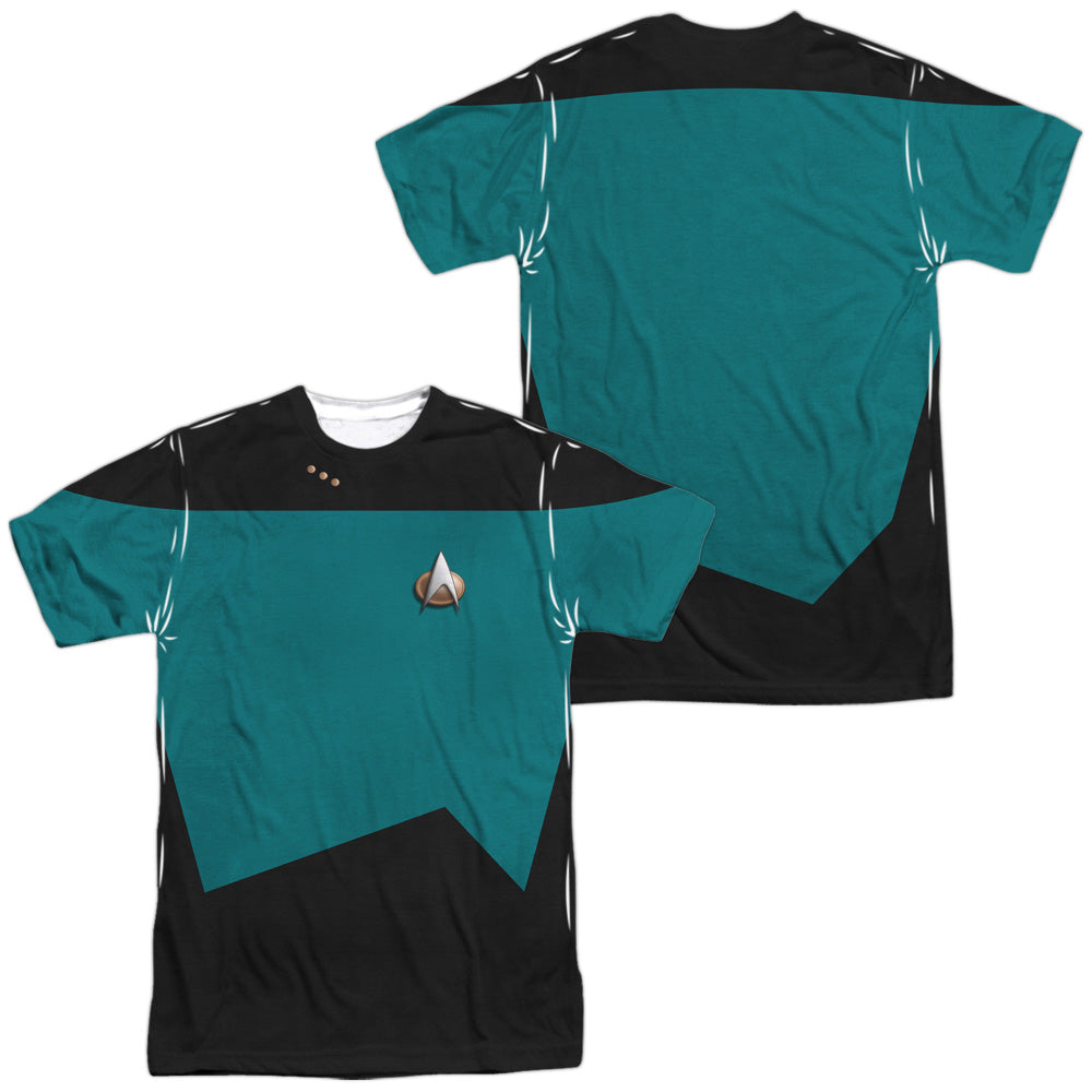 STAR TREK/TNG SCIENCE UNIFORM (FRONT/BACK PRINT)
