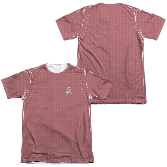 STAR TREK/MOVIE ENGINEERING UNIFORM (FRONT/BACK PRINT)