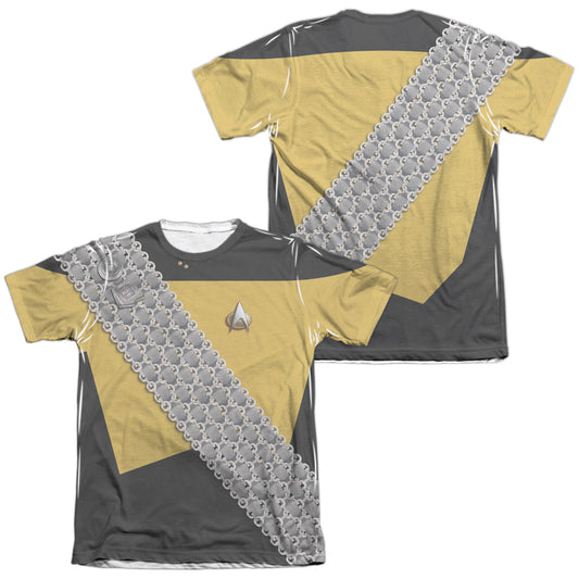 STAR TREK/WORF UNIFORM (FRONT/BACK PRINT)