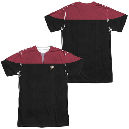 STAR TREK/VOYAGER COMMAND UNIFORM (FRONT/BACK PRINT)