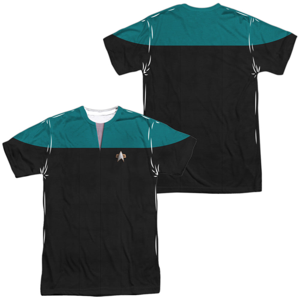 STAR TREK/VOYAGER SCIENCE UNIFORM (FRONT/BACK PRINT)