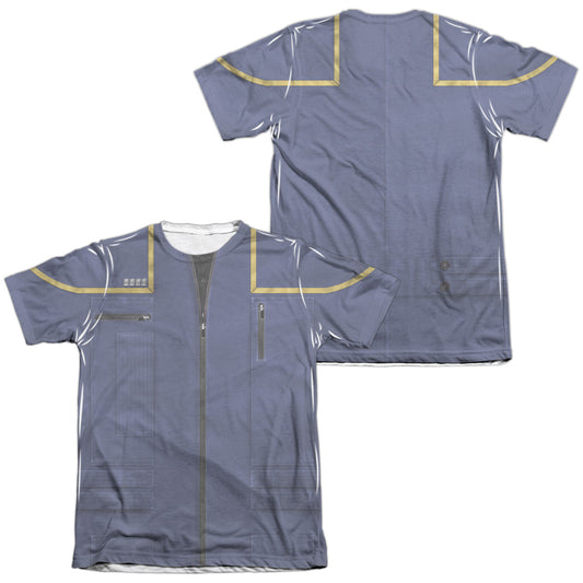 STAR TREK/ENTERPRISE COMMAND UNIFORM (FRONT/BACK PRINT)