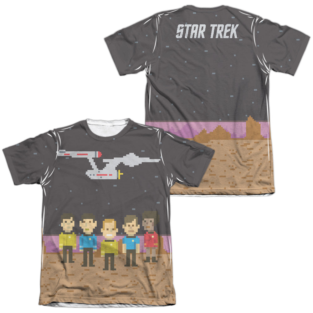 STAR TREK/PIXEL CREW (FRONT/BACK PRINT)