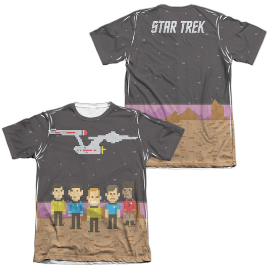 STAR TREK/PIXEL CREW (FRONT/BACK PRINT)
