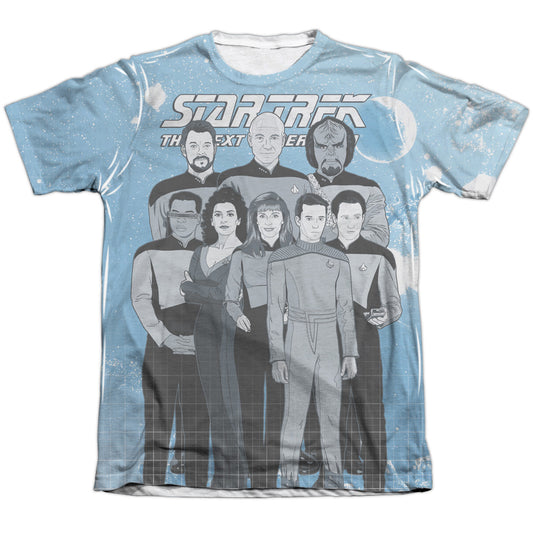 STAR TREK/TNG COMIC CAST