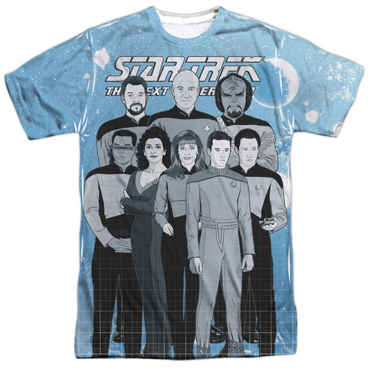 STAR TREK/TNG COMIC CAST