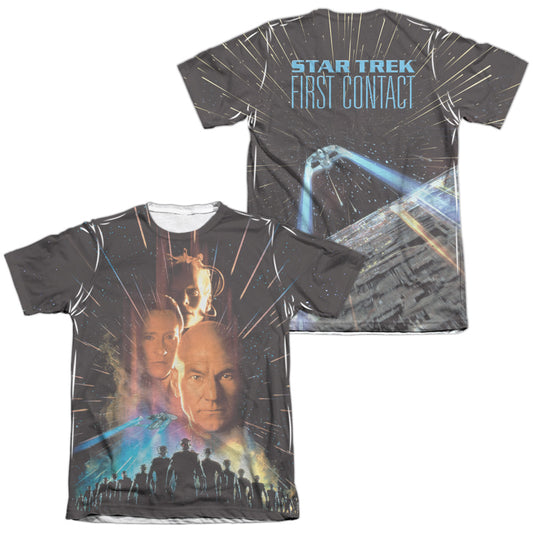 STAR TREK/FIST CONTACT POSTER (FRONT/BACK PRINT)
