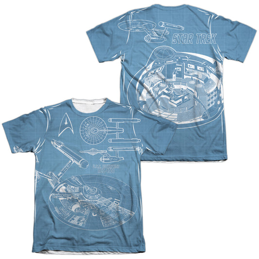 STAR TREK/MULTI ANGLE PLANS (FRONT/BACK PRINT)