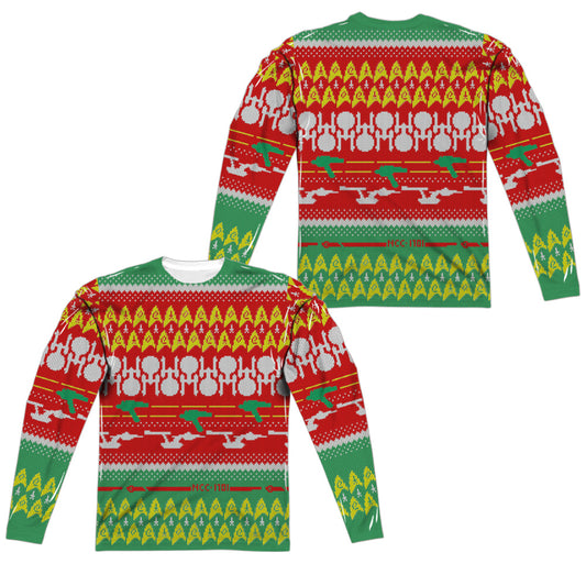 STAR TREK/TREK PATTERN (FRONT/BACK PRINT)