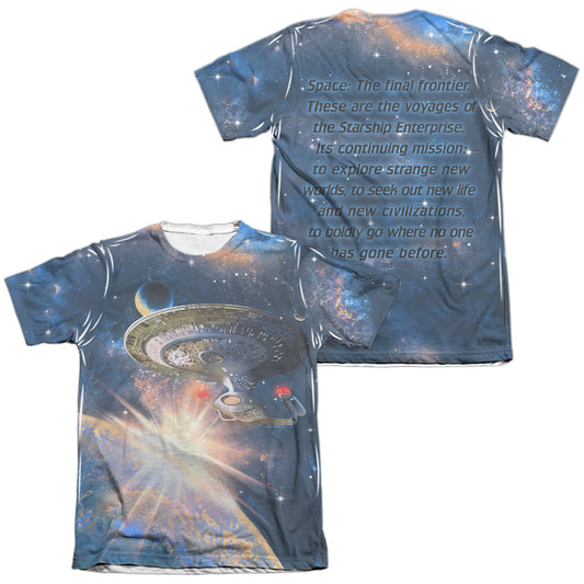 STAR TREK/NEXT GENERATION ENTERPRISE (FRONT/BACK PRINT)
