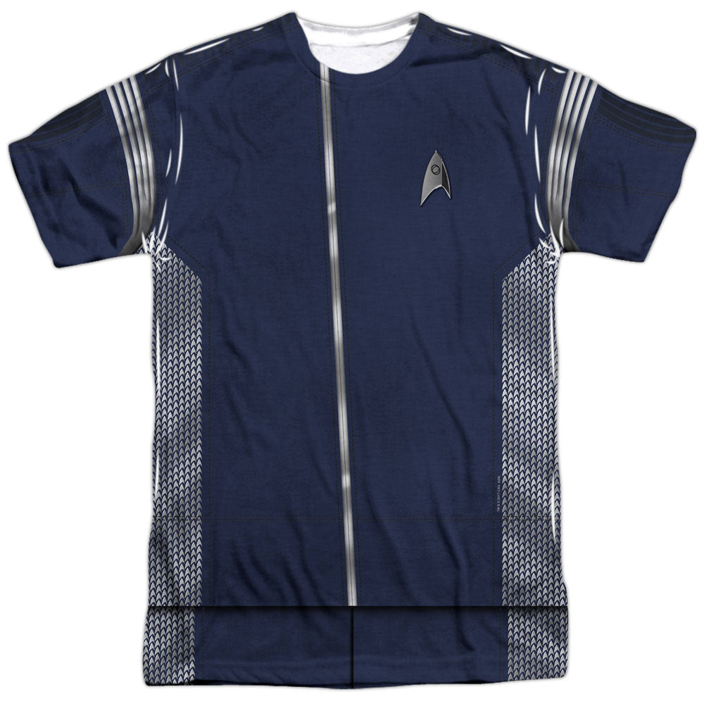 STAR TREK DISCOVERY/SCIENCE UNIFORM (FRONT/BACK PRINT)